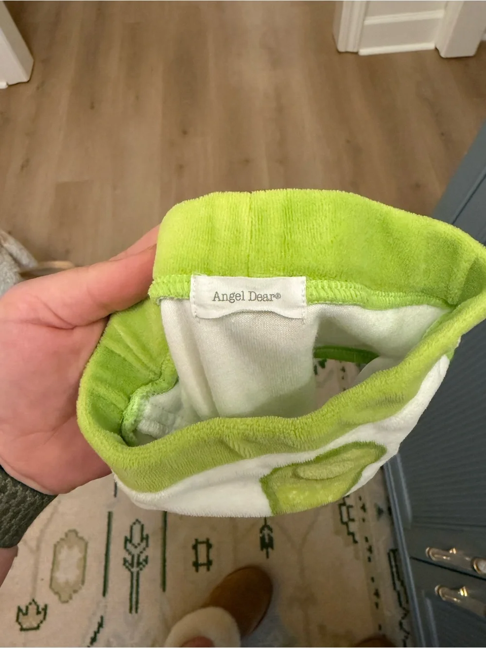 Angel Dear Green Avocado Baby Shorts